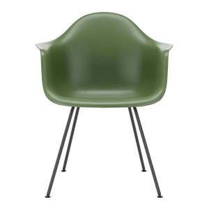 Vitra Eames DAX Armstoel Zwart Onderstel - Forest