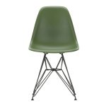 Vitra Eames DSR Stoel Zwart Onderstel - Forest