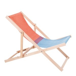 Weltevree Beach Chair Strandstoel Rood/Blauw