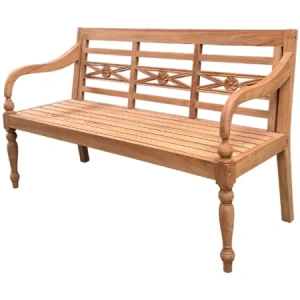 vita Bank teak Station II 150x60