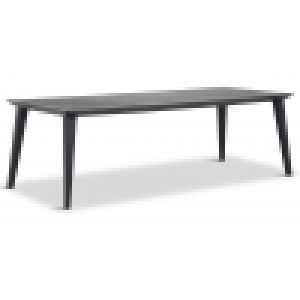 Allibert Lima eettafel - 240x98x74cm - Grafiet