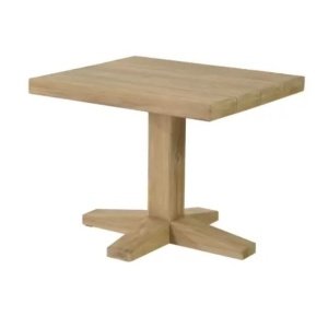 Bruce low dining tafel 70x80x65 cm teak - Max&Luuk