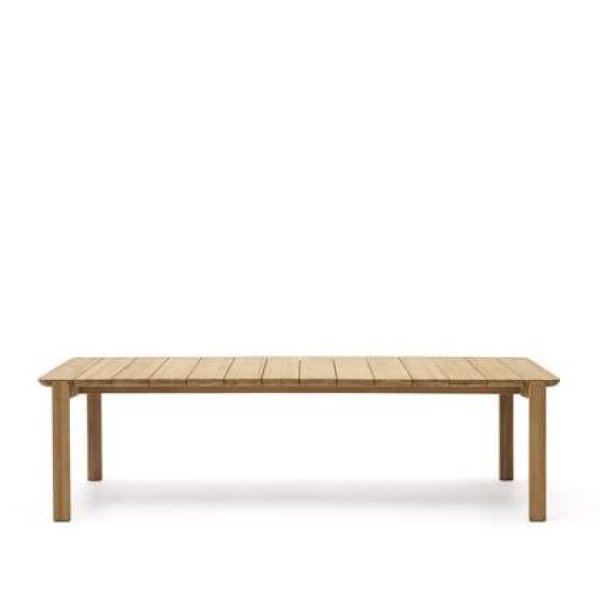 Kave Home - Tafel Icaro van FSC 100% massief teakhout 220 x 102 cm