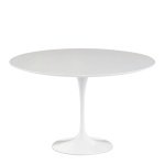 Knoll Saarinen Tulip Eettafel Outdoor - Ø107/Wit