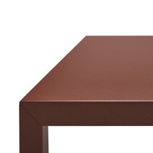 MDF Italia Tense Eettafel Outdoor - 140x140 / Corten