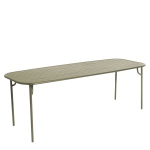 Petite Friture Week-end Eettafel Rechthoek - Large/Jade Green