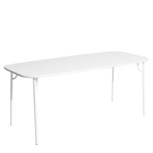 Petite Friture Week-end Eettafel Rechthoek - Medium/White