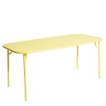 Petite Friture Week-end Eettafel Rechthoek - Medium/Yellow