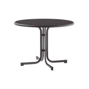 Sieger Boulevard klaptafel 100 cm rond - Antraciet