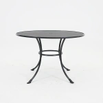 Tafel basic strekmetaal rond d110 antraciet