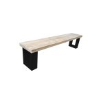 Wood4you - Tuinbank - New England Steigerhout 150 cm parkbank - zitbank - bank - tuinbank hout