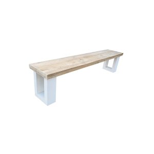 Wood4you - Tuinbank - New England Steigerhout 180 cm parkbank - zitbank - bank - tuinbank hout