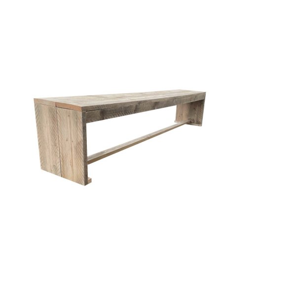 Wood4you - Tuinbank - New Harlem steigerhout 120 cm parkbank - zitbank - bank - tuinbank hout