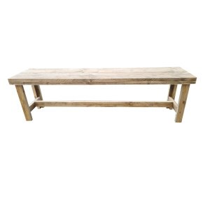 Wood4you - Tuinbank - Rotterdam steigerhout 120 cm parkbank - zitbank - bank - tuinbank hout