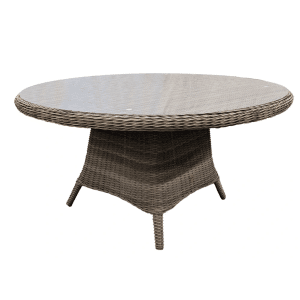 Ferro Tafel 150cm incl. Lazy Susan Wicker HM36 (LZ apart verpakt) - Own