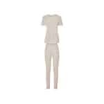 esmara Dames loungeset 2-delig (S (36-38), Beige)