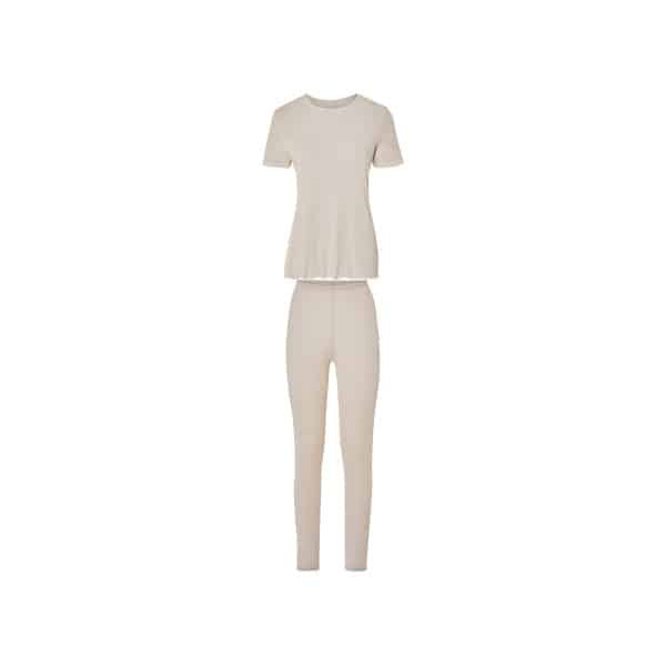 esmara Dames loungeset 2-delig (S (36-38), Beige)