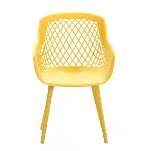 Aprilia armstoel okergeel - Garden impressions