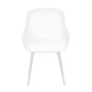 Aprilia armstoel wit - Garden impressions