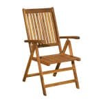 Artistiq Verstelbare Tuinstoel Larissa Acaciahout - Bruin