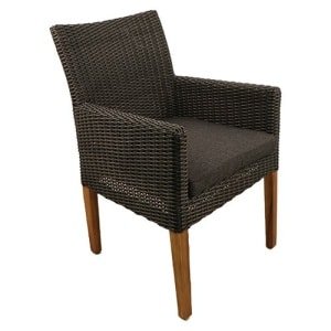 Bandung dining tuinstoel charcoal - Own