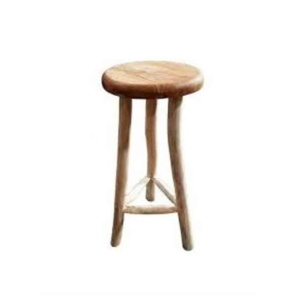 Barstoel Teak - Van der leeden