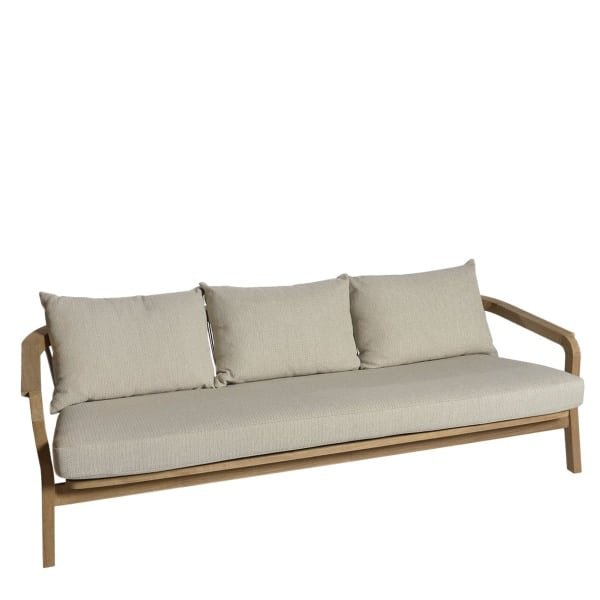 Borek Chepri Loungebank - Teak / Naturel