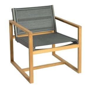 Borek Urbino Fauteuil - Teak / Shadow