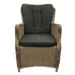 Canossa Dining stoel incl handgreep Wicker HM02 Kobo - stof 239 - Own