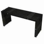D-bench 100 pine black oiled - Buitengewoon de boet