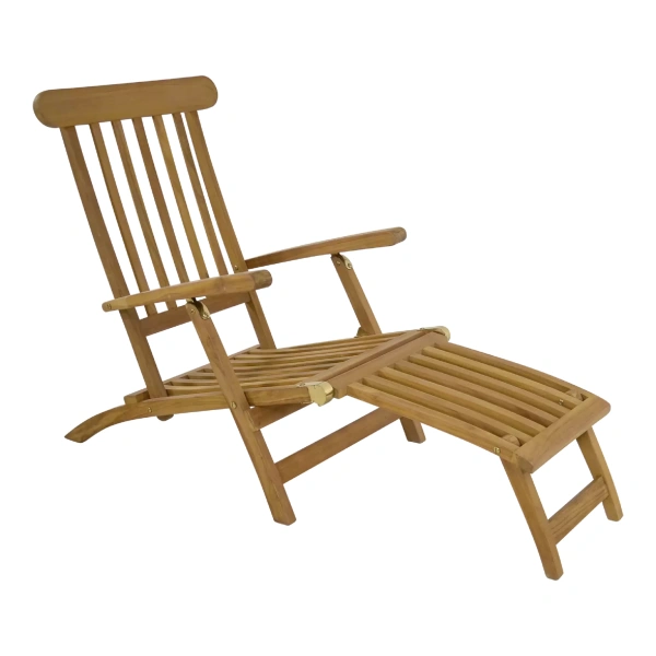 Deckchair teak verstelbaar