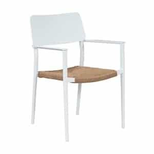 Dining Tuinstoel Esta Wit - Trestino