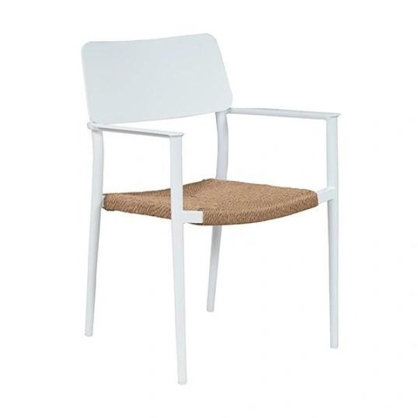 Dining Tuinstoel Esta Wit - Trestino