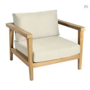 Duke lage fauteuil teak - Max luuk