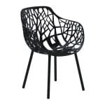 Fast Forest Armchair Black