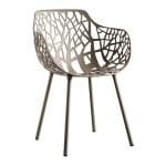 Fast Forest Armchair Pearly Gold