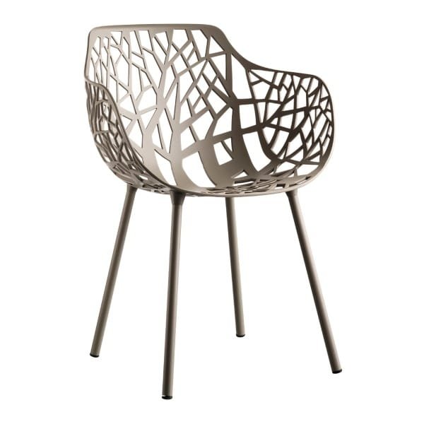 Fast Forest Armchair Pearly Gold