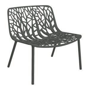 Fast Forest Loungestoel - Metallic Grey