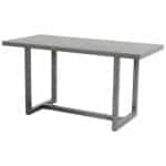 Gina Alu Ceramic Bar table 195x90xH100 cm I - Hartman