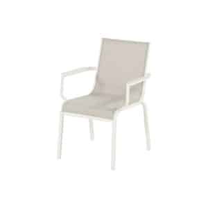 Gina Alu Sling stackable arm chair II - Hartman