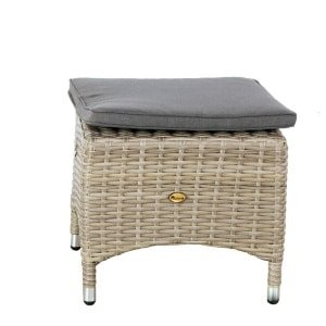 Hocker Kingston Trout Grey - Oosterik home