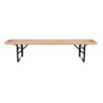 Inklapbare houten bank voor kinderen H 36 x 110 x 19,5 cm