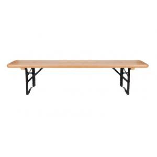 Inklapbare houten bank voor kinderen H 36 x 110 x 19,5 cm