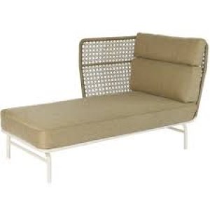 Jane chaise longue rechts camel - Max luuk