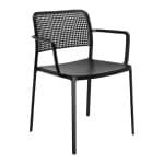Kartell Audrey Armstoel - Zwart/zwart