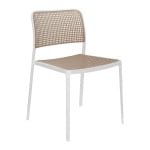 Kartell Audrey Stoel - Wit/beige