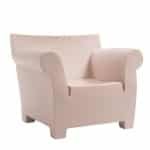 Kartell Bubble Club Fauteuil - Poederroze