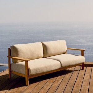 Kave Home 3-zits Bank Tirant Teakhout