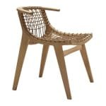 Knoll Klismos Stoel - Naturel Eiken