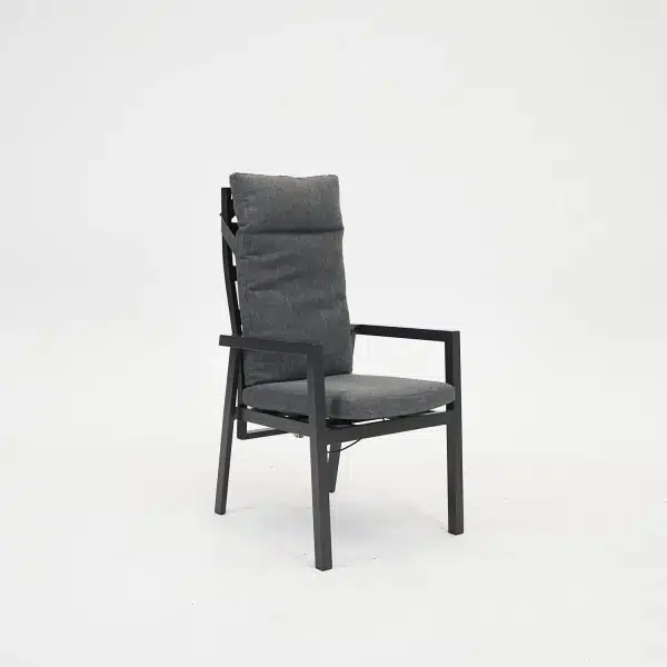 Levy stapelstoel alu arm